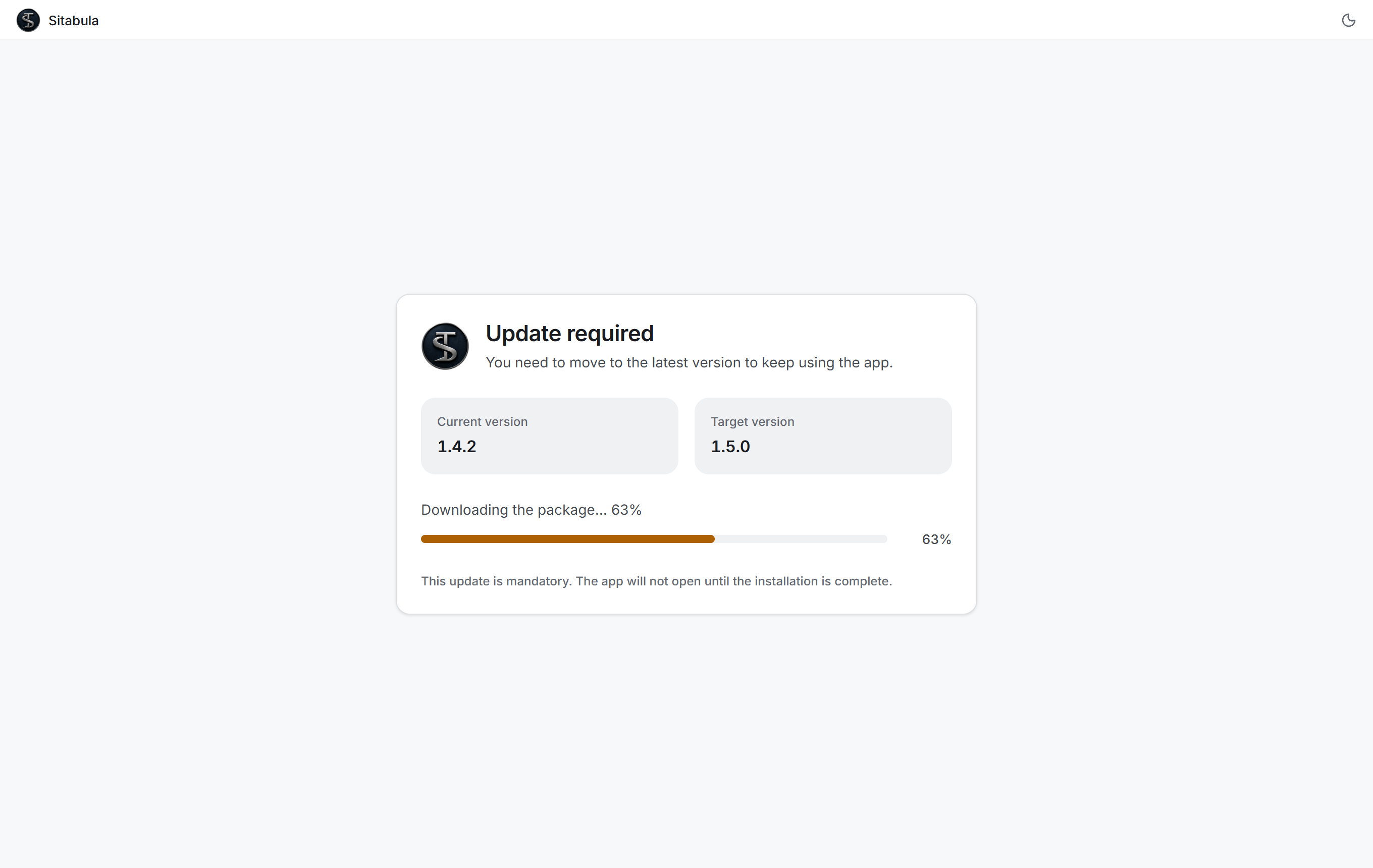 The update gate