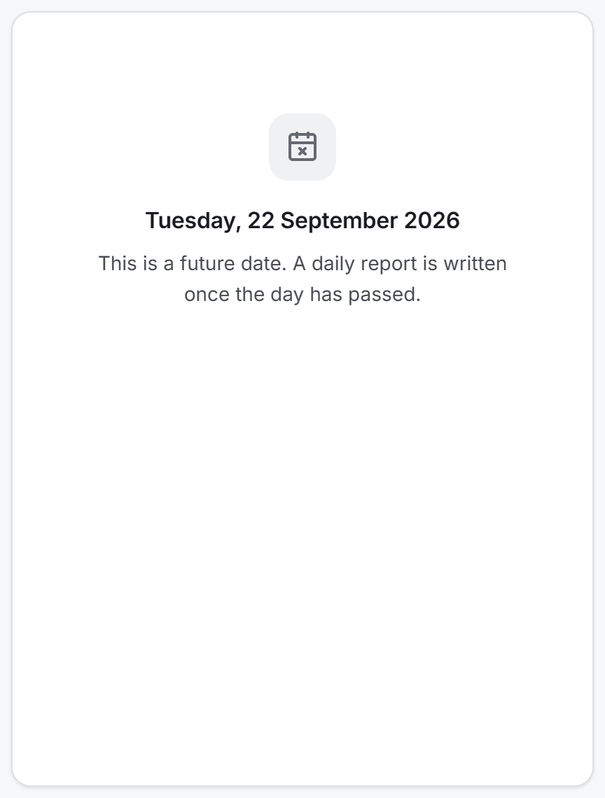 A future date