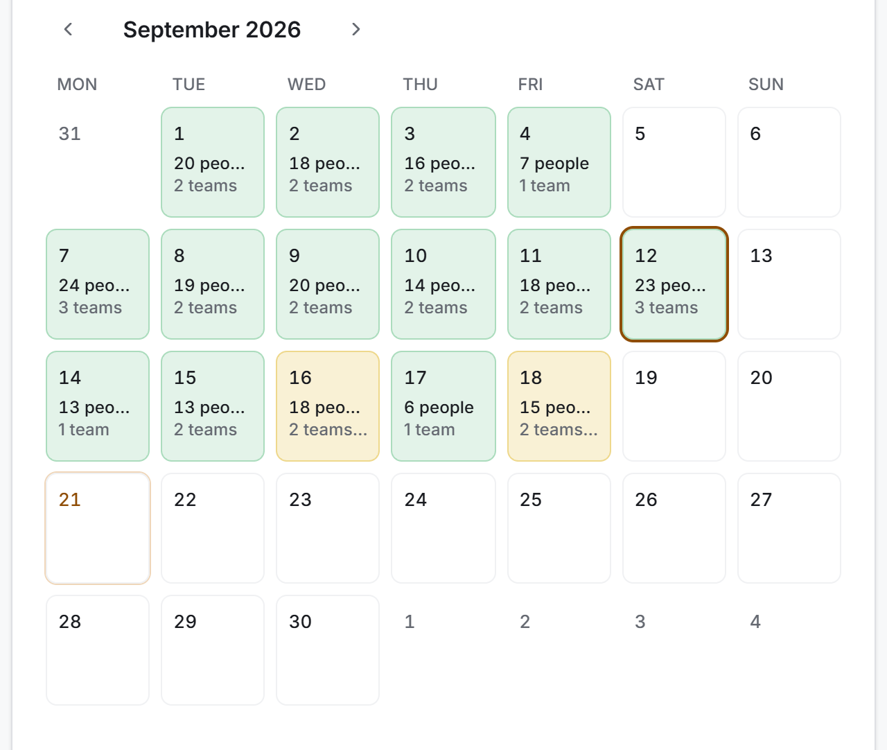 Calendar