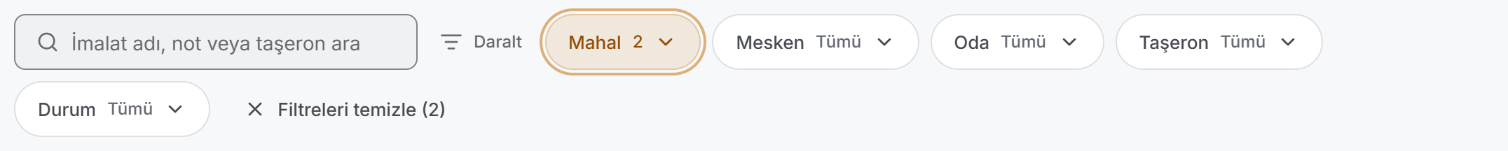 Filtre çubuğu