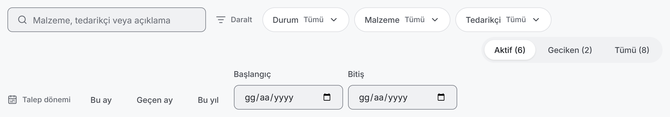 Filtre çubuğu