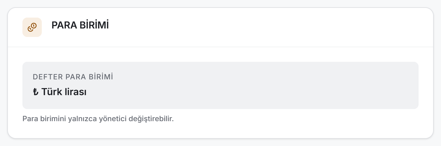 Yönetici olmayan görünüm: okunur alan